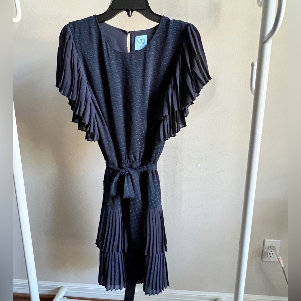 Cece dress. Size 12. Navy
